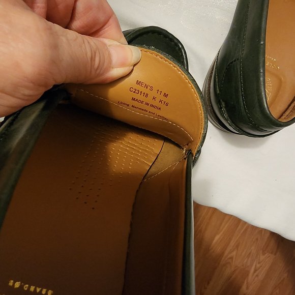 NWOT! Unworn Cole Haan Grand OS Pinch Dark Blue-Black Loafer Men' Size 11 M - Picture 10 of 10